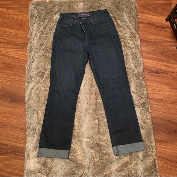 Dark Blue Denim Jeans - Picture 1 of 3